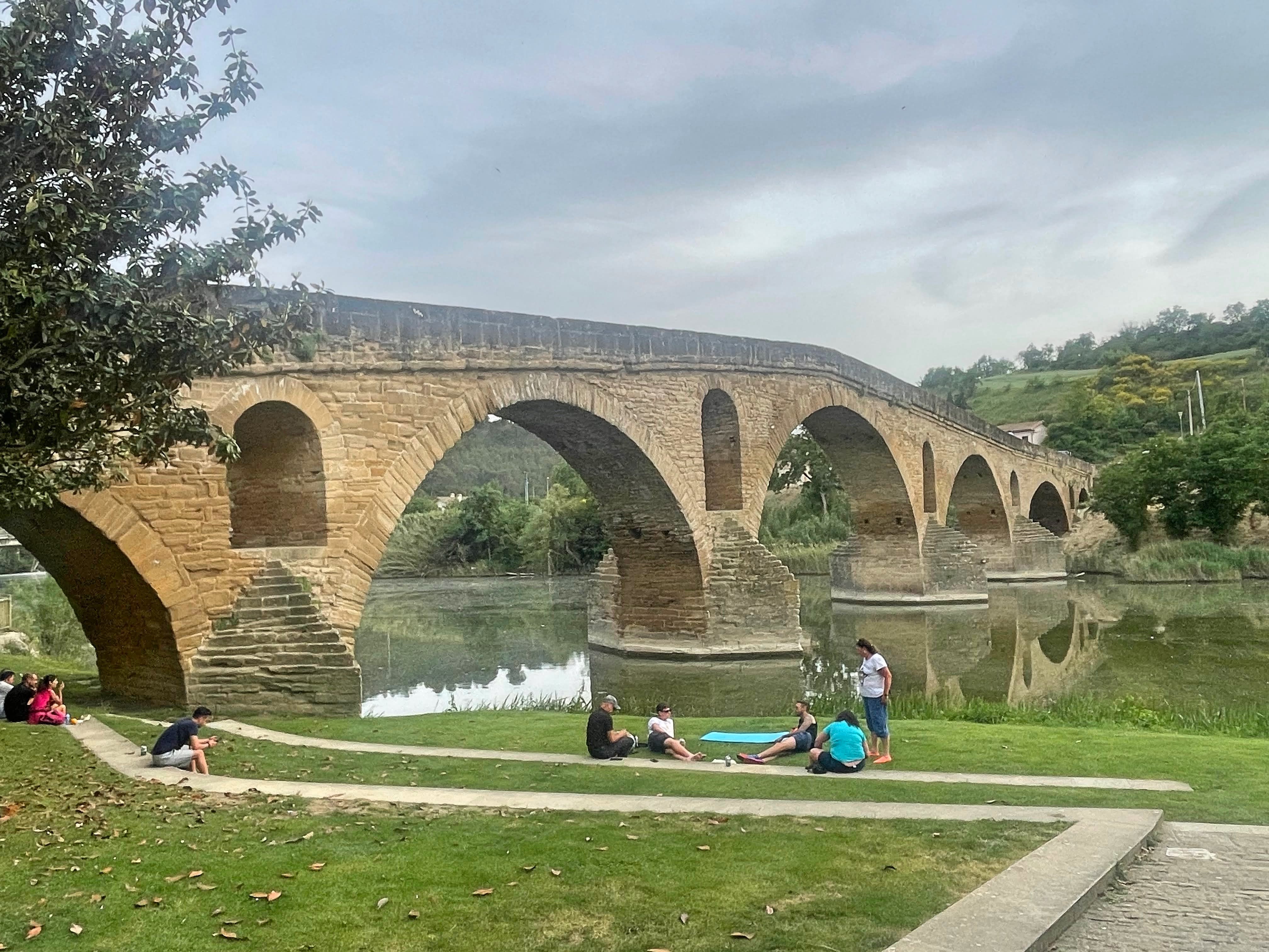 The bridge, Puente La Reina