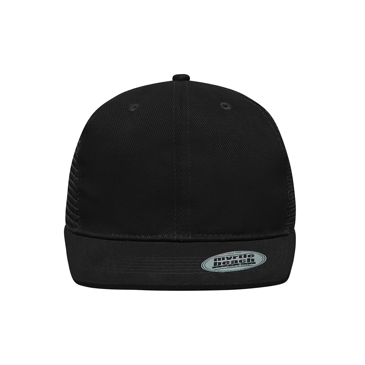 Daiber 6 Panel Flat Peak Cap - MB6509 - Image 2