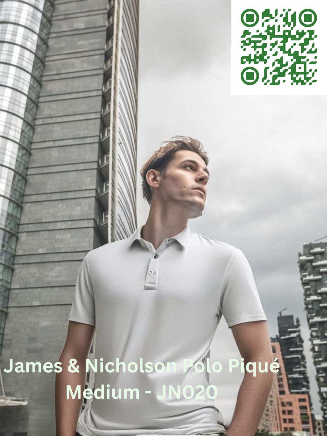 James & Nicholson Polo Piqué Medium - JN020