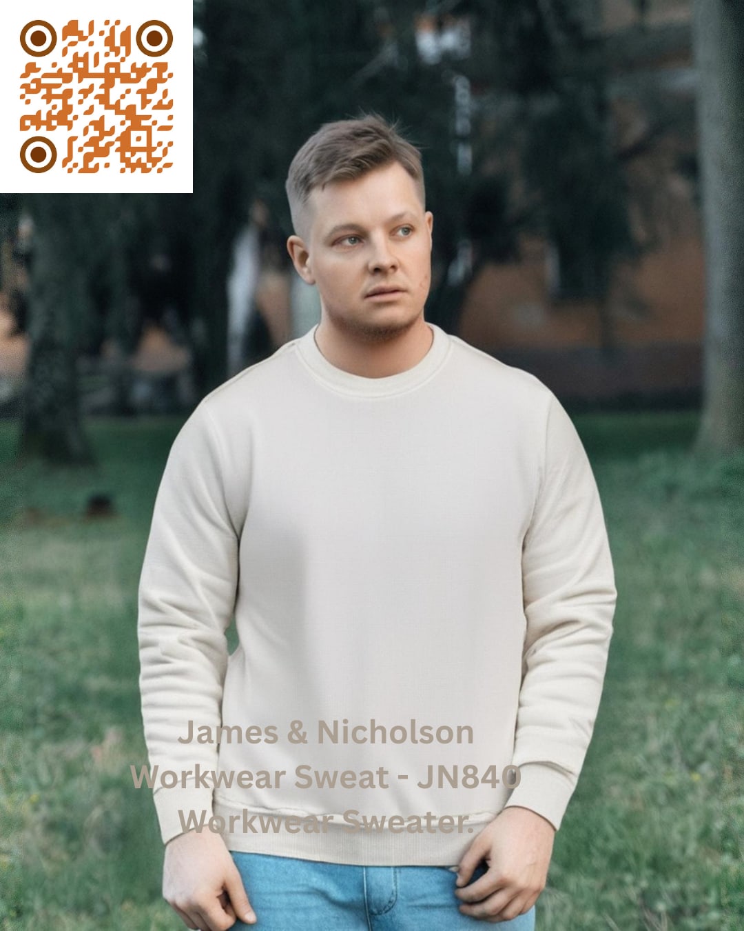 James & Nicholson Workwear Sweat - JN840