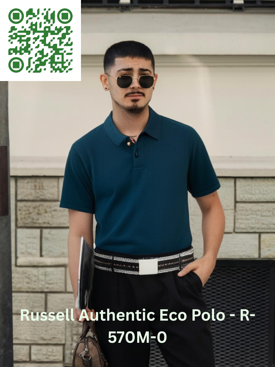 Russell Authentic Eco Polo - R-570M-0