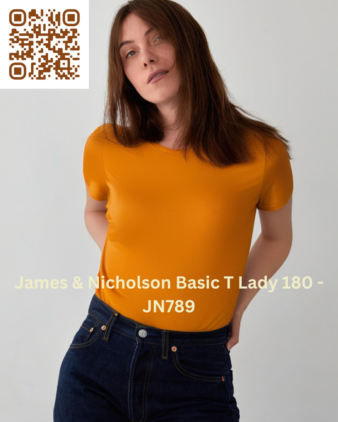 James & Nicholson Basic T Lady 180 - JN789
