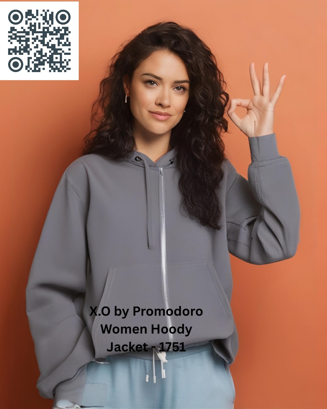 XO by Promodoro Women Hoody Jacket - 1751