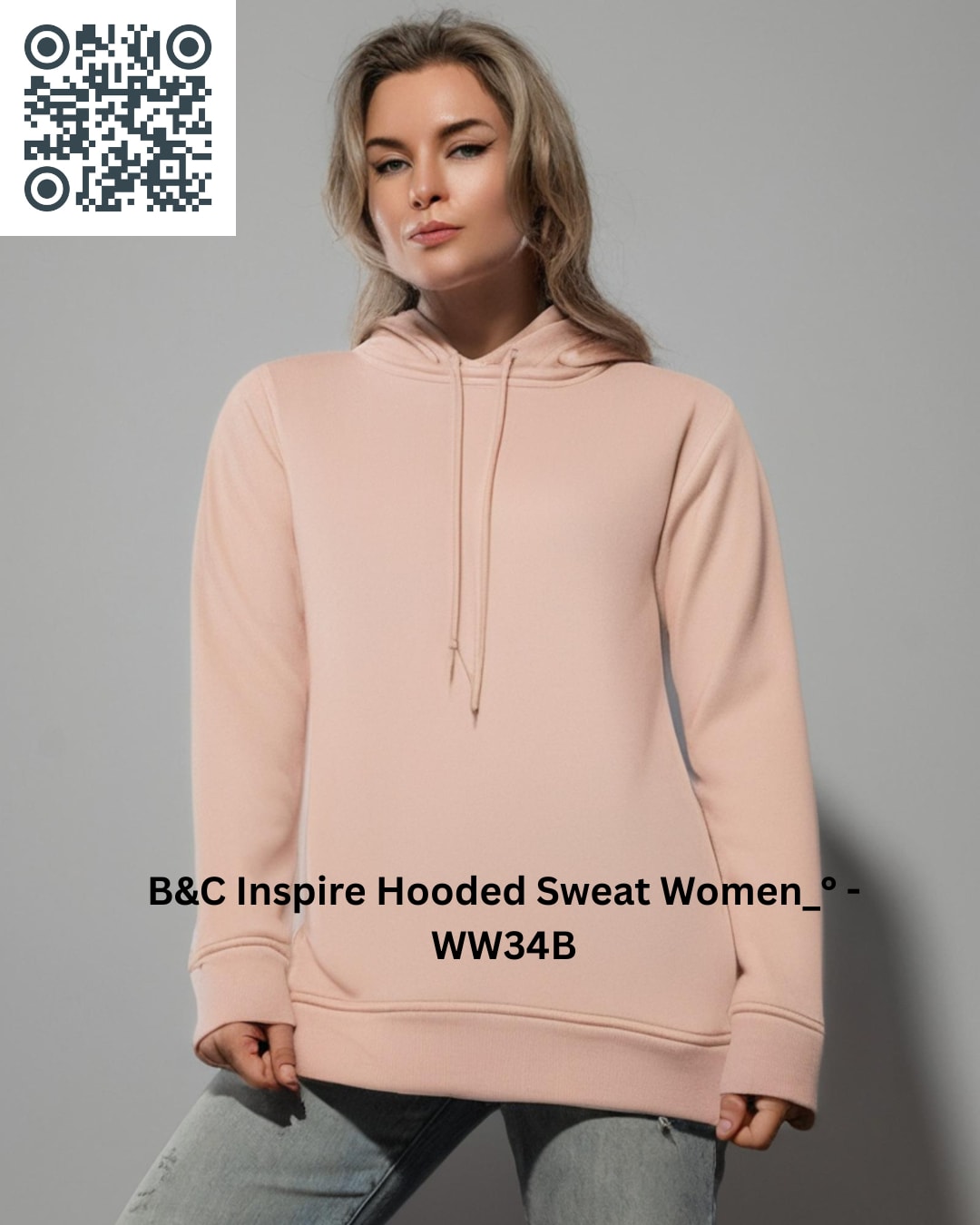 B&C Inspire Hooded Sweat Women_° - WW34B