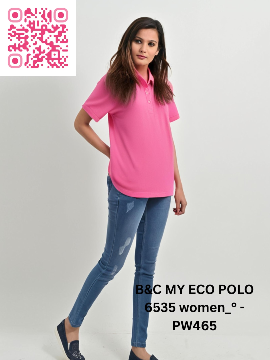 B&C MY ECO POLO 65/35 /women_° - PW465
