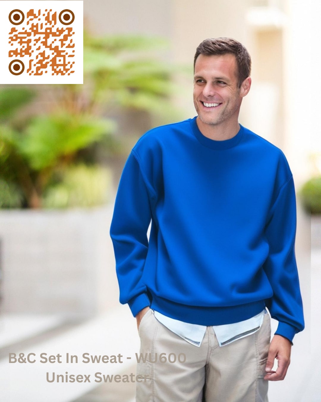 B&C Set In Sweat - WU600