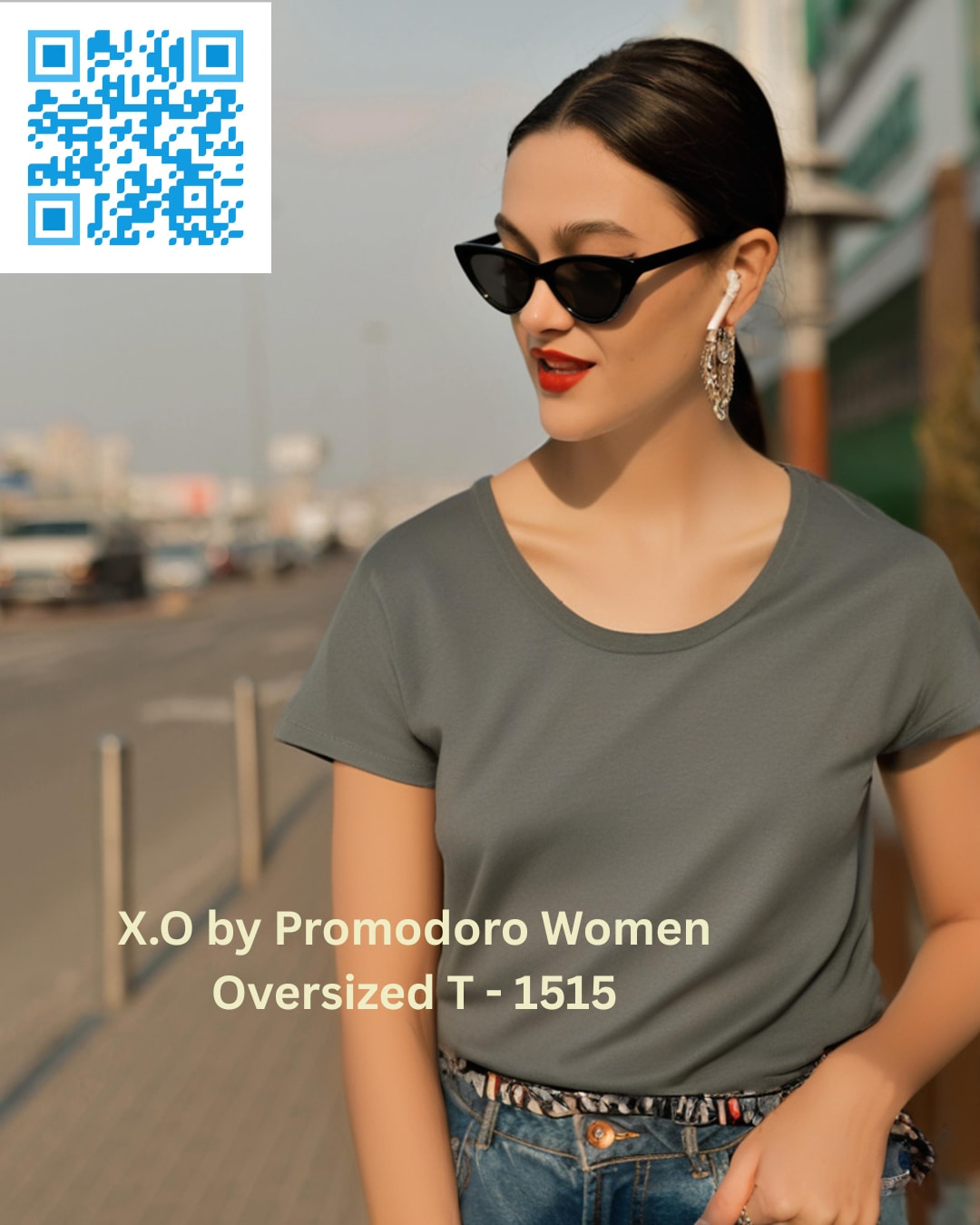 XO by Promodoro Women Oversized T - 1515