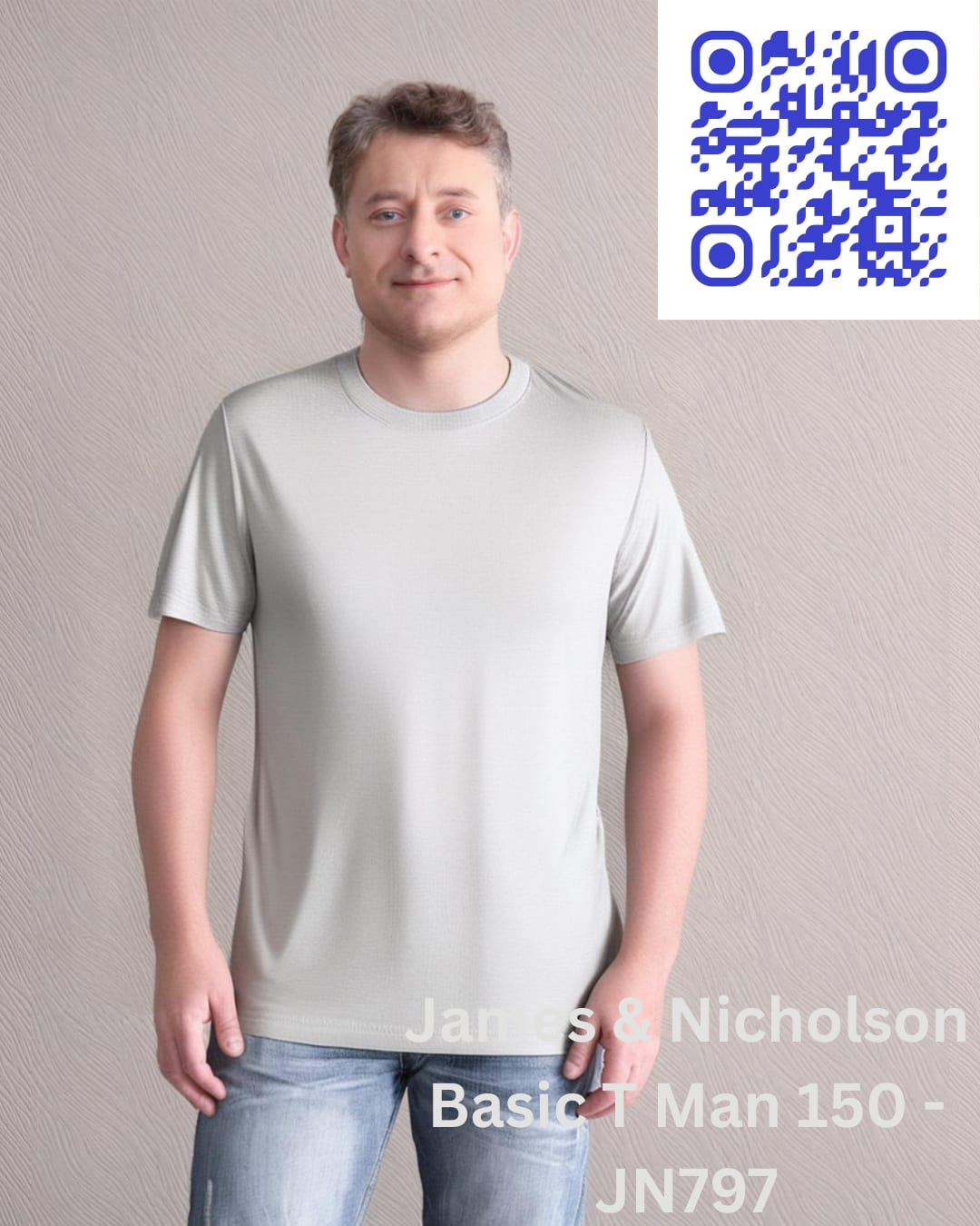 James & Nicholson Basic T Man 150 - JN797