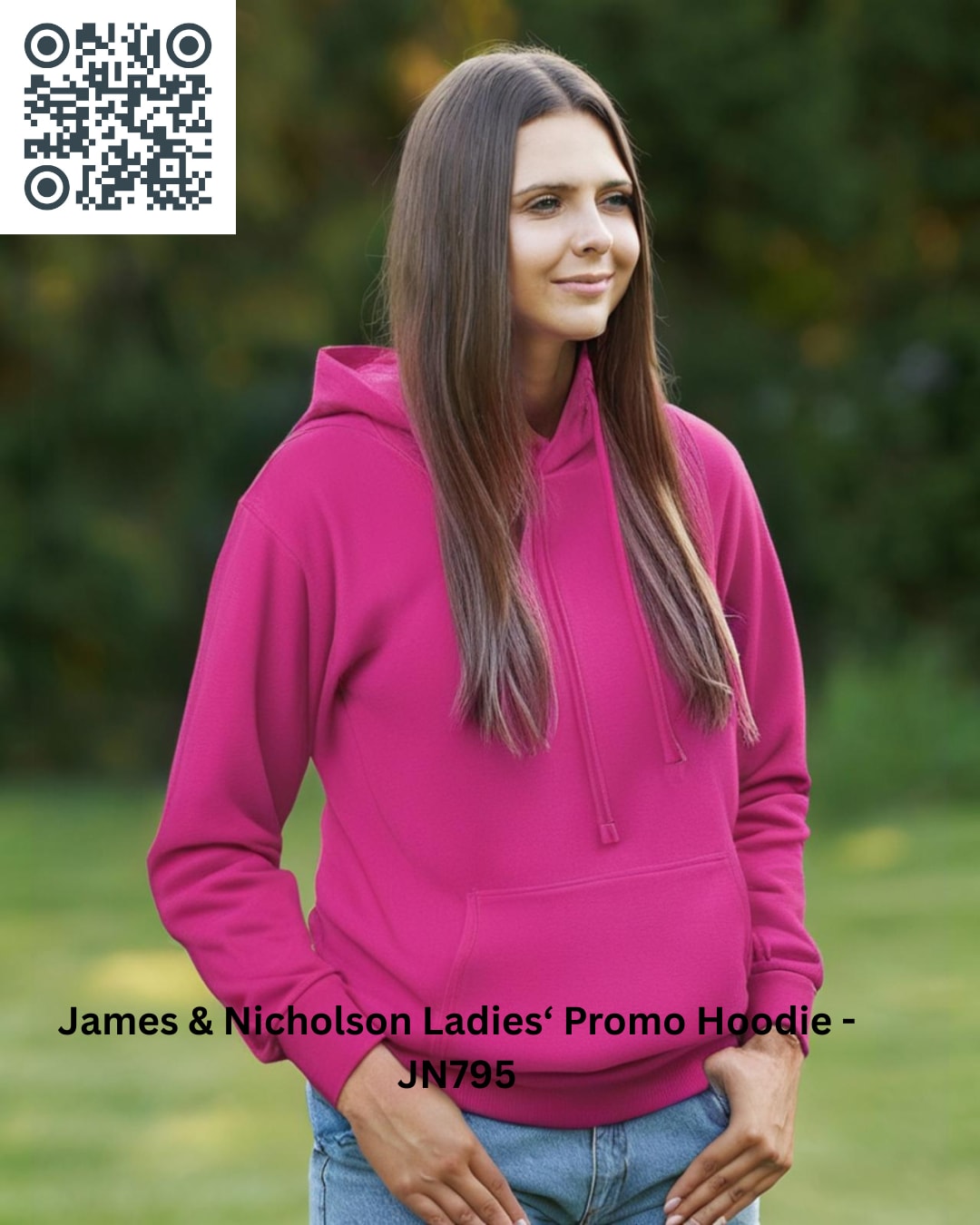 James & Nicholson Ladies‘ Promo Hoodie - JN795