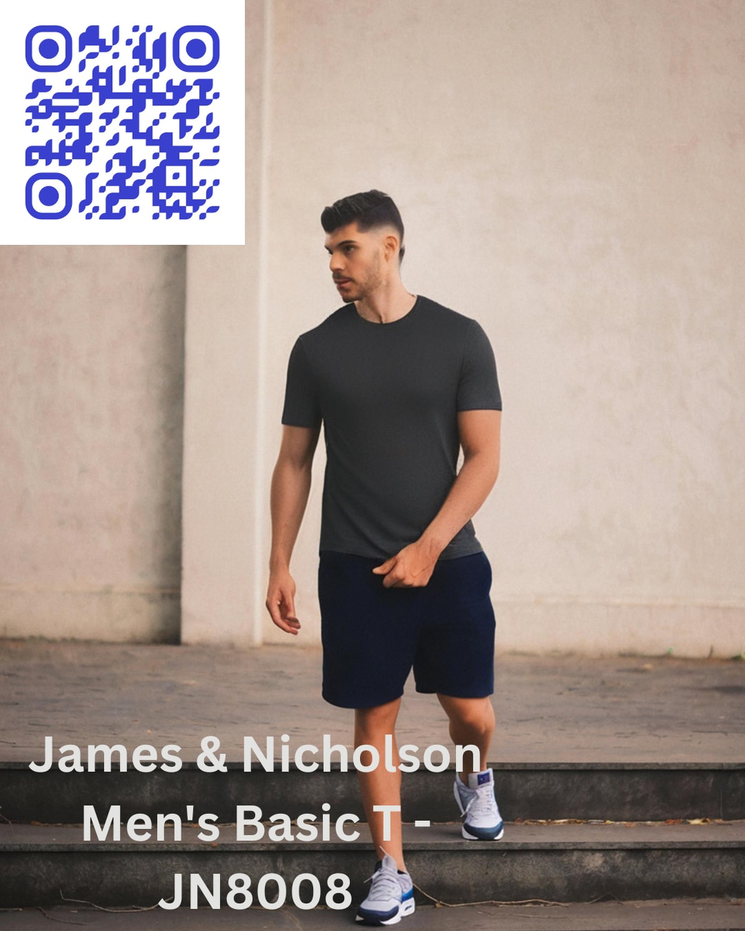 James & Nicholson Men's Basic T - JN8008