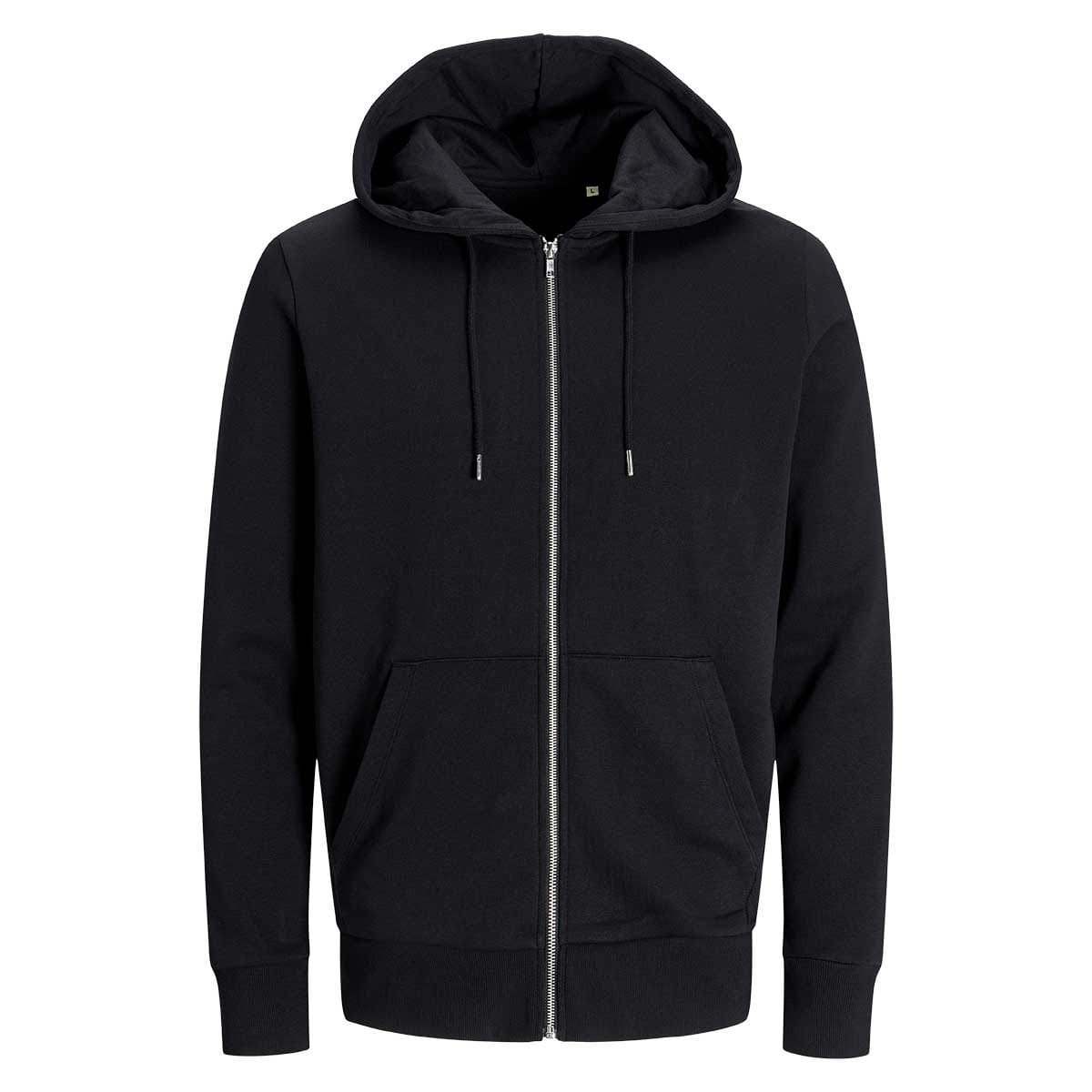 Jack & Jones - Blanks Day Zip Hooded Sweat - BLK3907