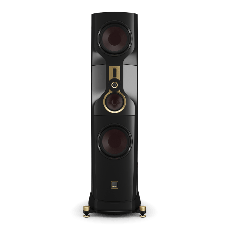 DALI KORE — front view, Ammara Ebony finish