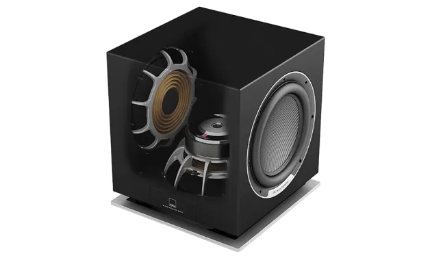 Dali SUB P-10 DSS - Passive woofers give same tonal balance as the active driver