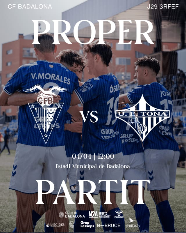 J29 | 3RFEF Badalona vs Tona