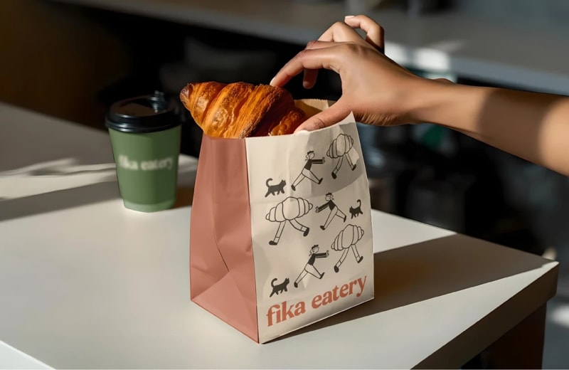 Fika Eatery branding