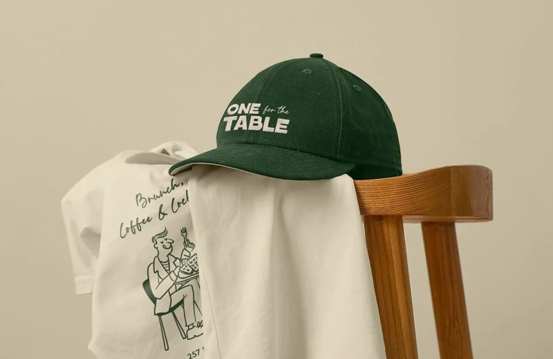 One for the Table | Brand Identity | Cafe