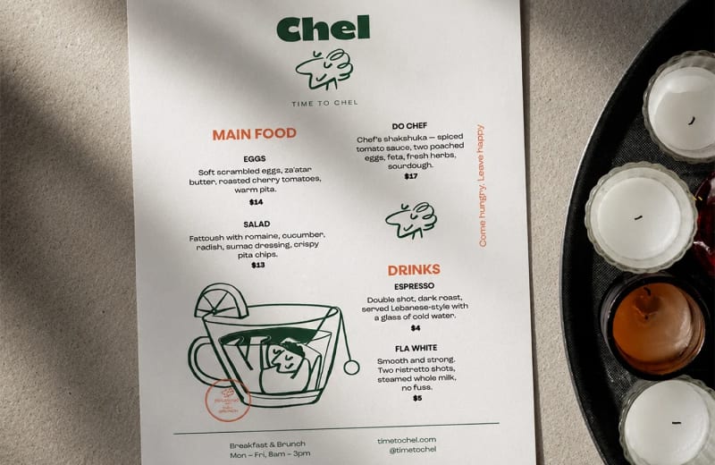 Chel — Arabic Café - Priscylla Nunes