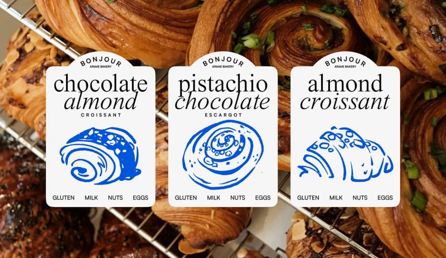 Arome Visual Identity & Bakery Branding