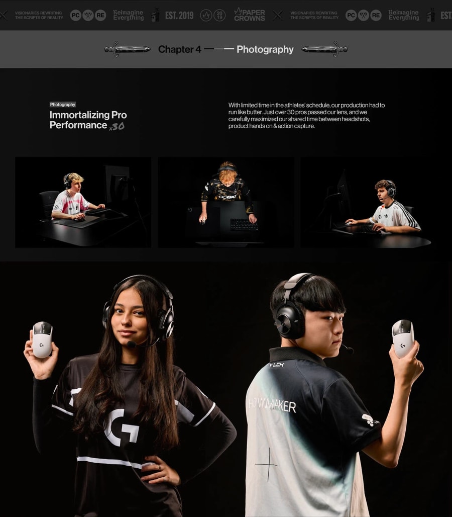 PRO X2 Superstrike - Product Campaign - Paper Crowns