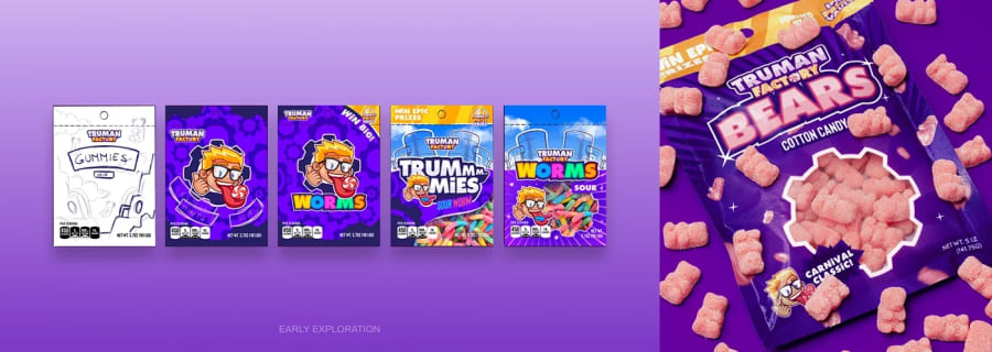 Truman Factory - Full Brand Development - Paper Crowns
