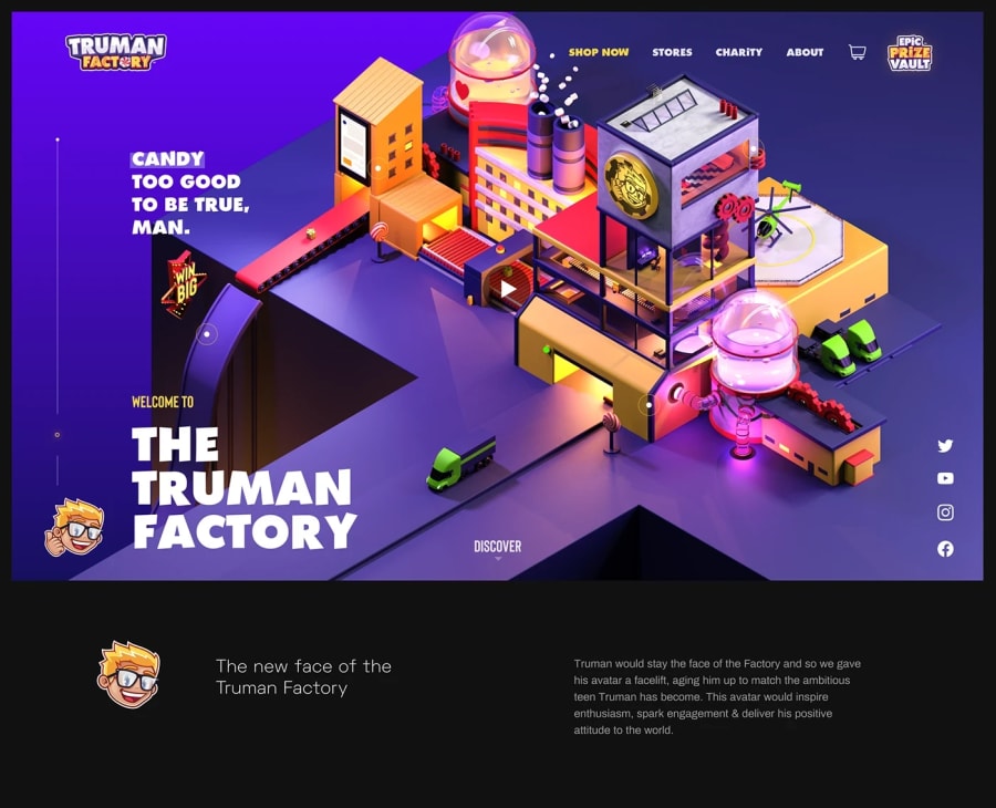 Truman Factory - Full Brand Development - Paper Crowns