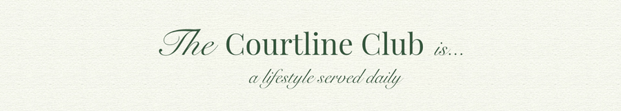 The Courtline Club | Brand Identity Design