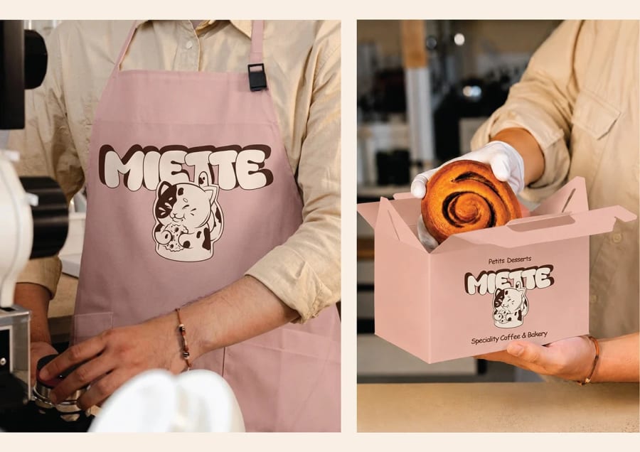 Miette — Coffee & Bakery Brand Identity