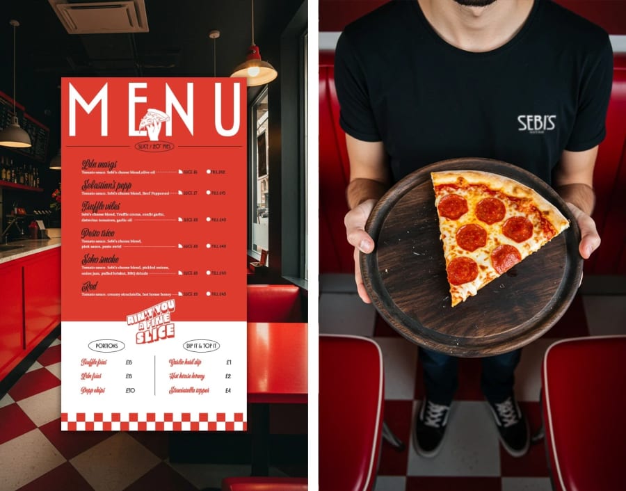 SEBI'S - Slice Bar - Branding - Patø ­­­­ㅤ