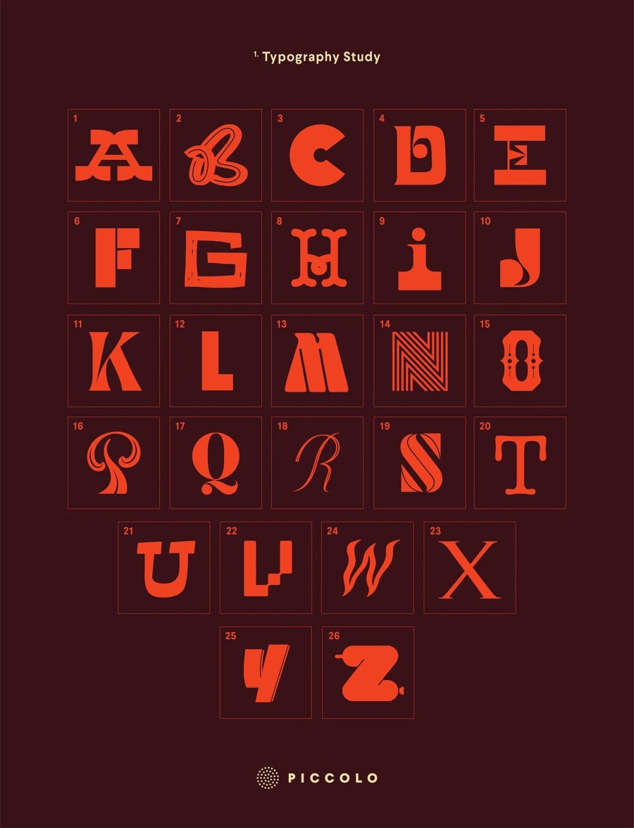 PICCOLO SEEDS - The Botanical Alphabet