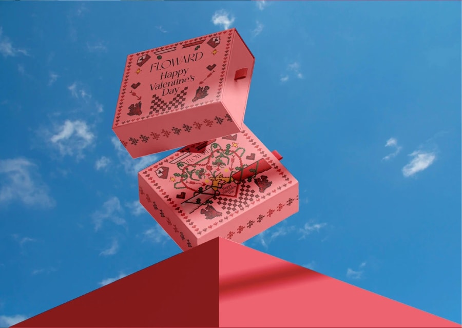 FLOWARD Valentine’s Day Packaging