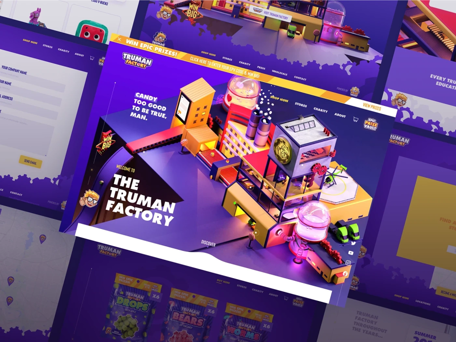 Truman Factory - Full Brand Development - Paper Crowns