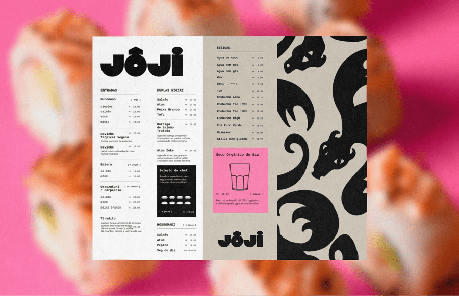 JÔJI SUSHI - Branding