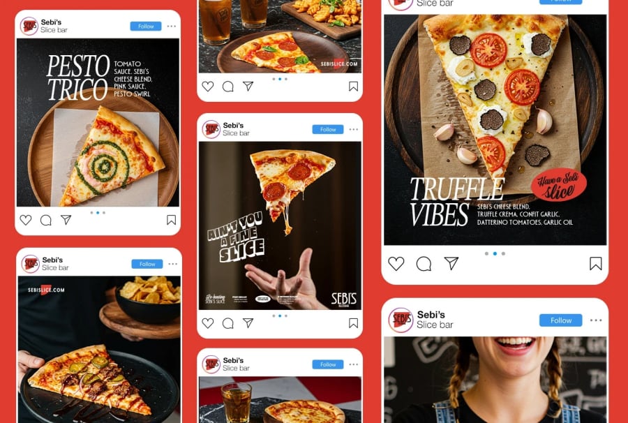 SEBI'S - Slice Bar - Branding - Patø ­­­­ㅤ