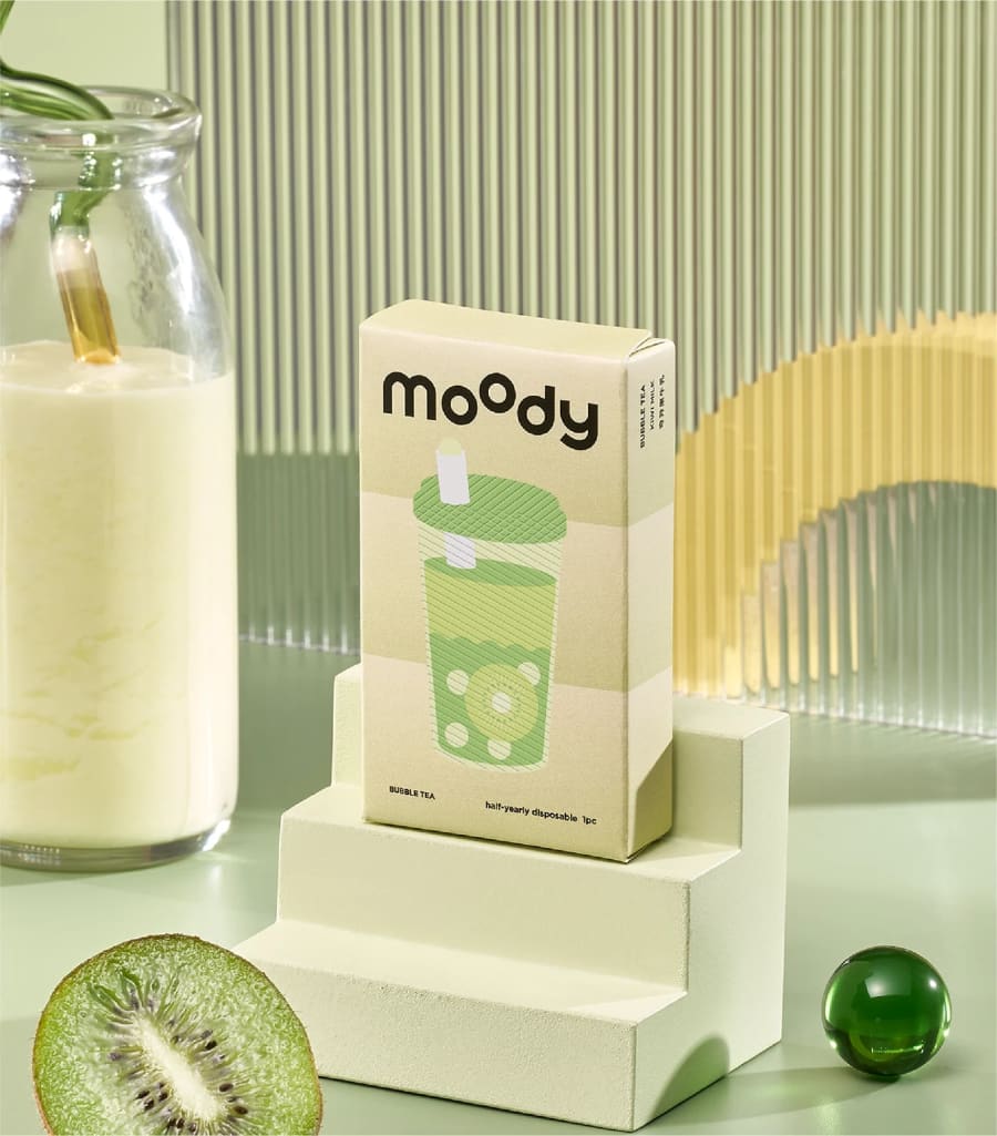 moody bubble tea ｜包装及产品设计 - Zhe Gu