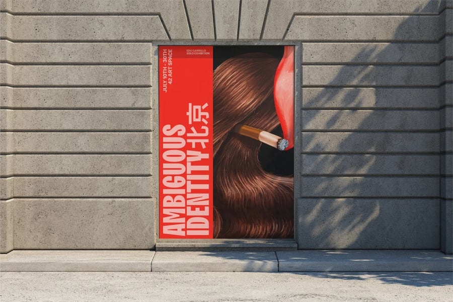 Edu Carrillo Exhibition Branding