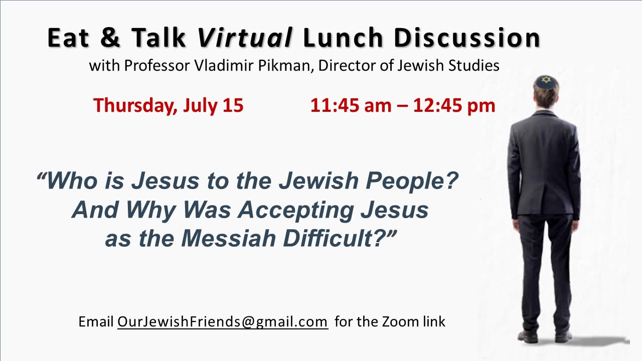 2021.07.15 Jewish Studies Virtual Discussion