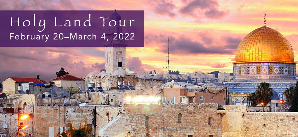 2022 Holy Land Tour logo