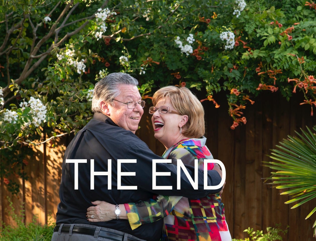 Dr. Mark Bailey and his wife, Barby Bailey, celebrate his retirement