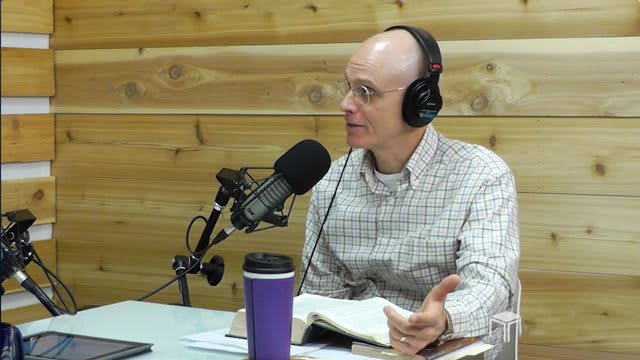 Guest speaker recording The Table podcast