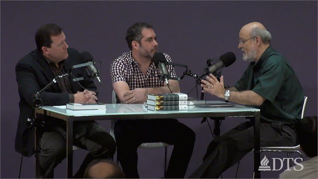 Dr. Bock and guests recording The Table podcast