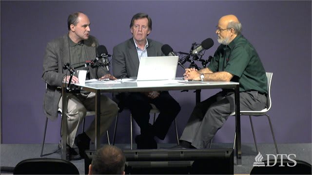 Dr. Bock and guests recording The Table podcast