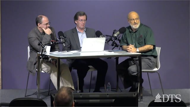 Dr. Bock and guests recording The Table podcast