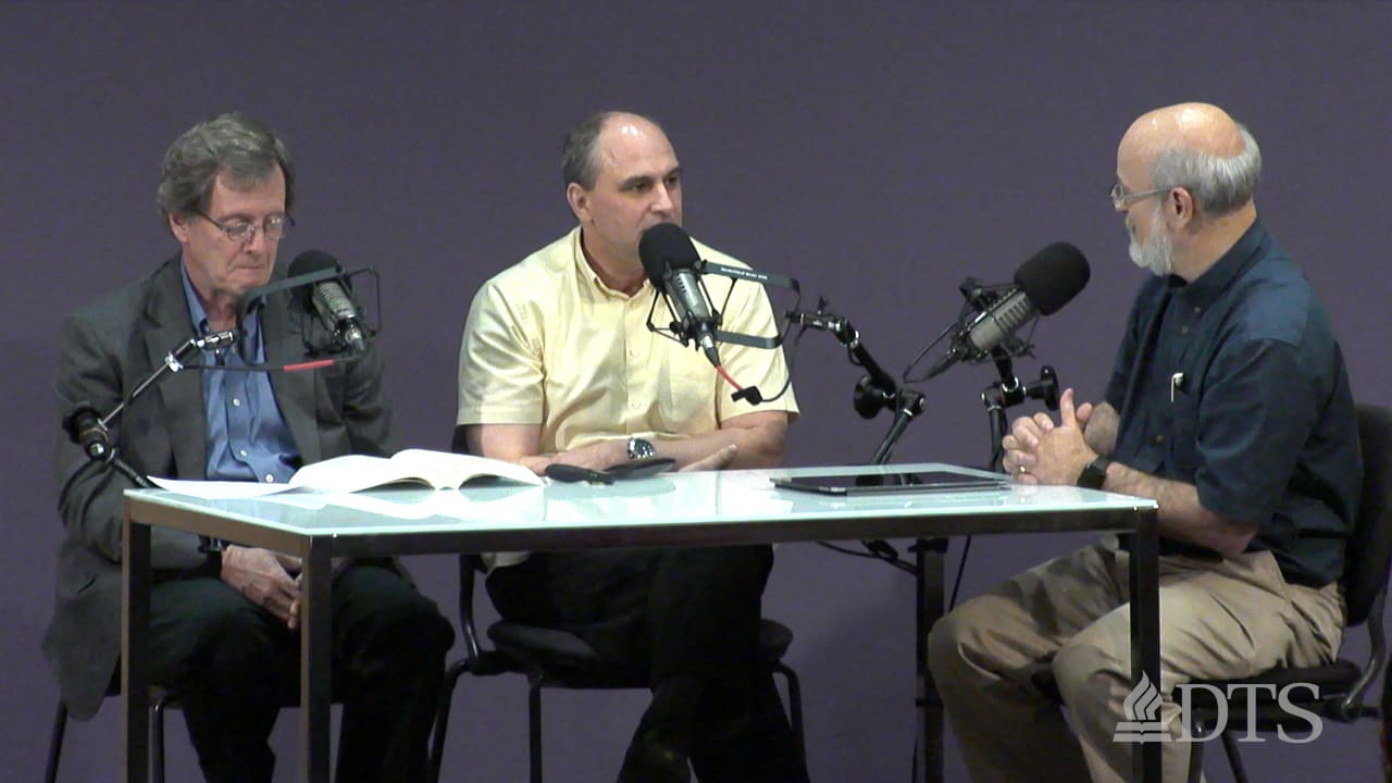 Dr. Bock and guests recording The Table podcast