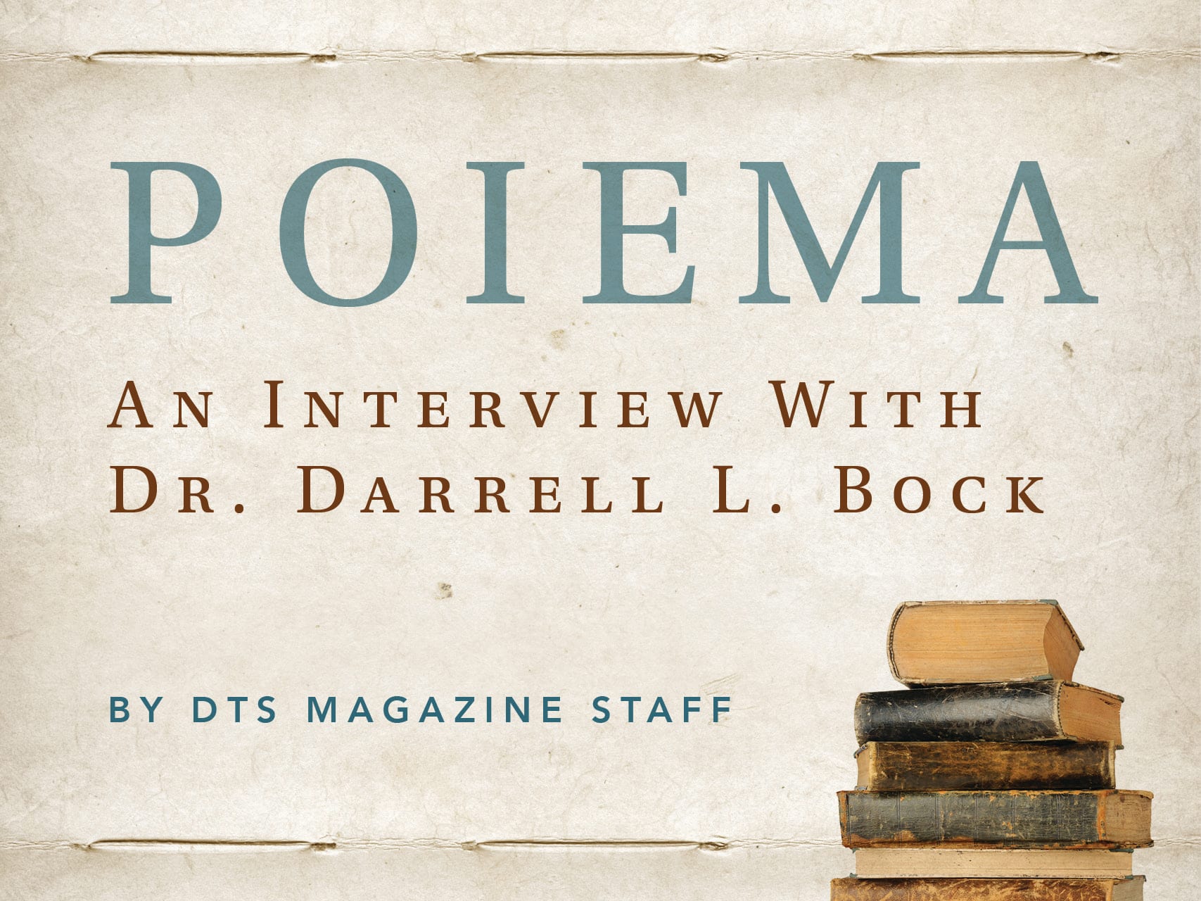 Article Header: Poiema