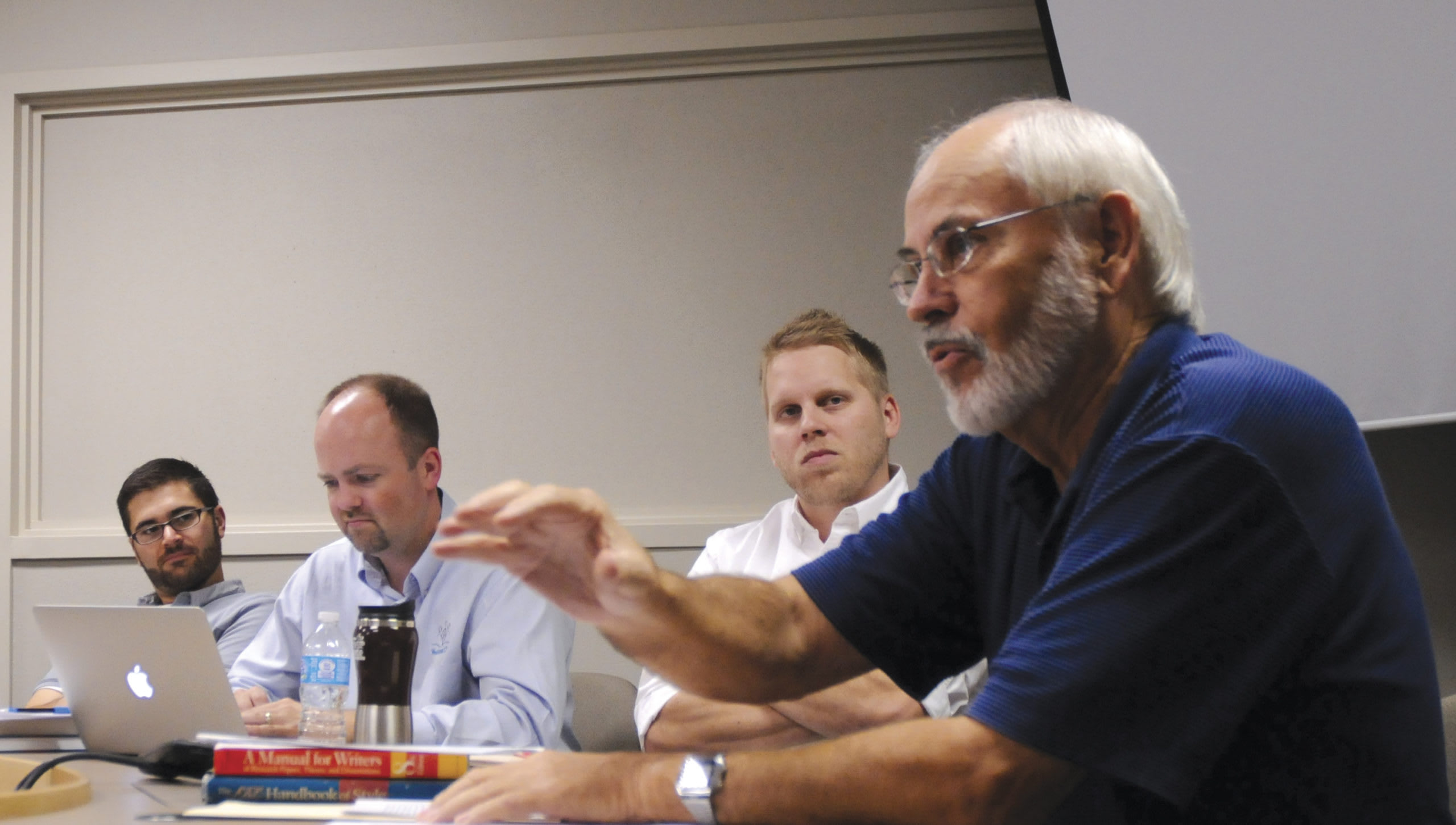 dr taylor teaching a class