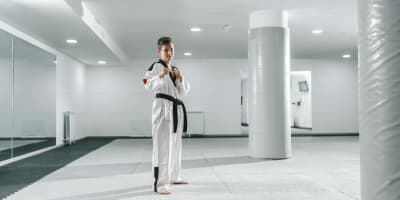 Youth martial arts training