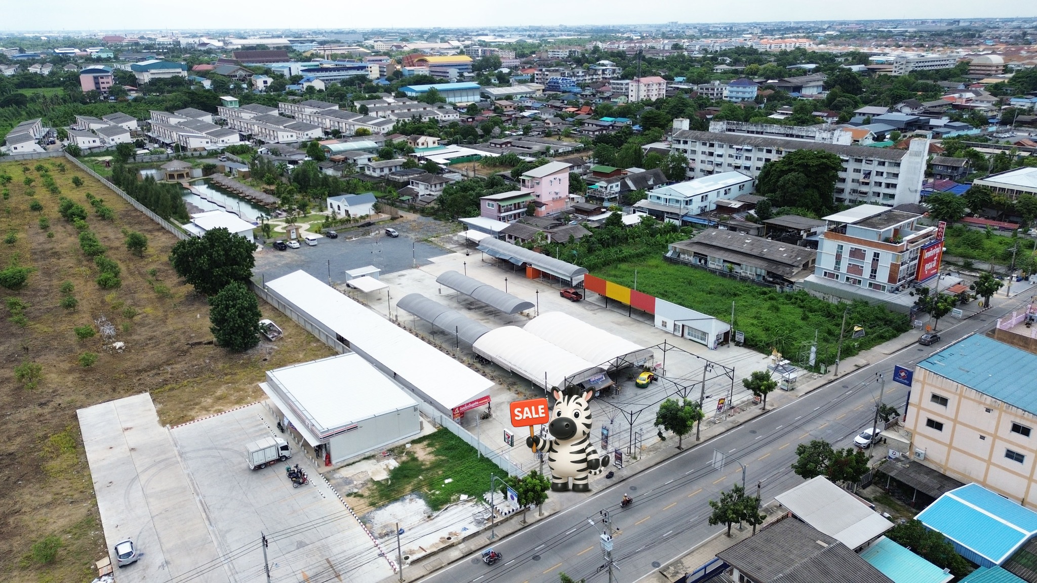 📢ขายที่ดินติดถนนบางบอน ถมแล้ว ทำเลทอง ย่านหนองแขม - Image 1