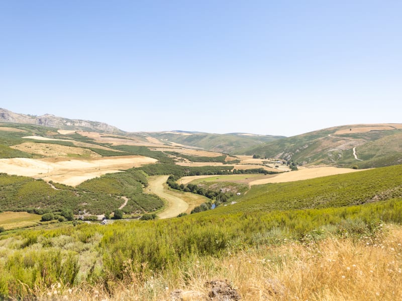 Sunset View with 4x4 Vehicle