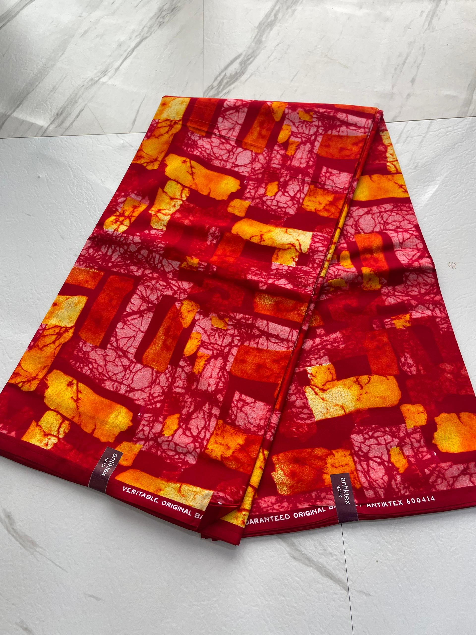 African Print Fabric — Style 03 — photo 1. Sefa Fabrics, Accra, Ghana.