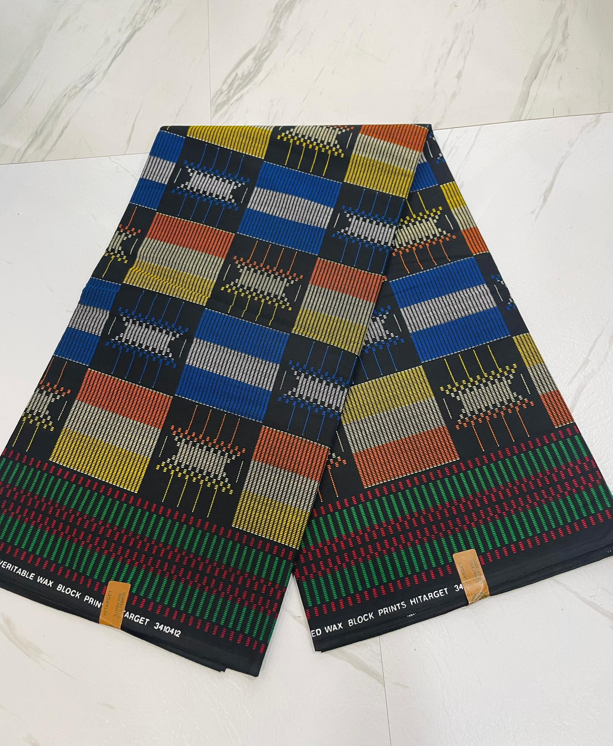 African Print Fabric — Style 11 — photo 1. Sefa Fabrics, Accra, Ghana.